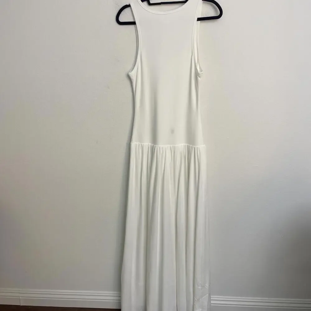 Lovers and Friends Tori Maxi Dress white size M NWT $219msrp - Picture 7 of 10